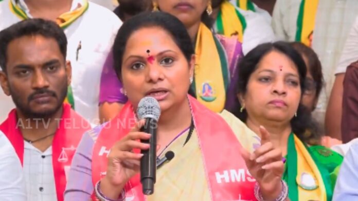 kalvakuntla kavitha interacts with singareni workers at rk 7 mine in mancherial