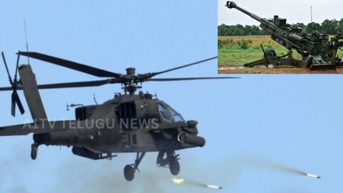 india us defence cooperation apache helicopters m777 howitzers maintenance support deal