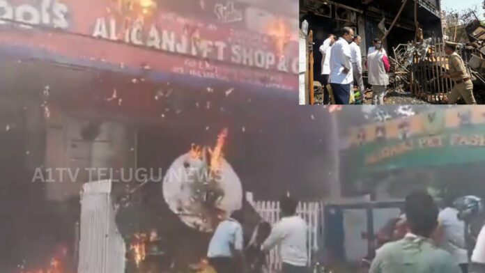lucknow coaching center fire accident building demolition order lda investigation