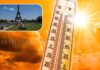 extreme heatwave across europe with temperatures above 40 degrees celsius