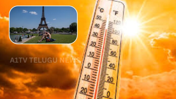extreme heatwave across europe with temperatures above 40 degrees celsius