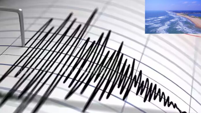 An earthquake measuring 4.6 on the Richter scale struck the Bay of Bengal