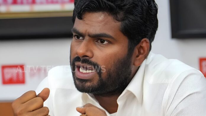 K. Annamalai political leader resigning from BJP amid Tamil Nadu political developments