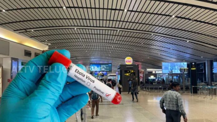 passenger suspected ebola case at hyderabad shamshabad airport undergoing medical screening