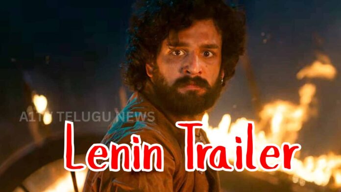 akhil akkineni lenin movie trailer featuring mass action scenes
