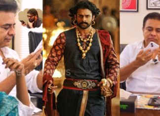 ktr prabhas live call under 18 world show promo viral video