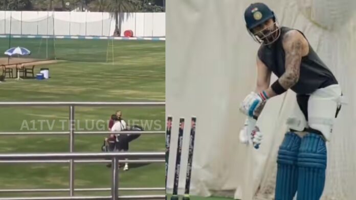 virat kohli training in nets ahead of england odi series