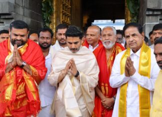 nara lokesh visits tirumala and attends engagement ceremony in tirupati
