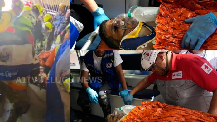 hernan alberto gil flores rescued alive after eight days under earthquake rubble in venezuela