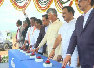 CM Chandrababu Naidu | రాయలసీమను ‘ఉక్కుసీమ’గా మారుస్తాం.. సీఎం చంద్రబాబు కీలక వ్యాఖ్యలు chandrababu naidu launches jsw rayalaseema steel plant in kadapa district