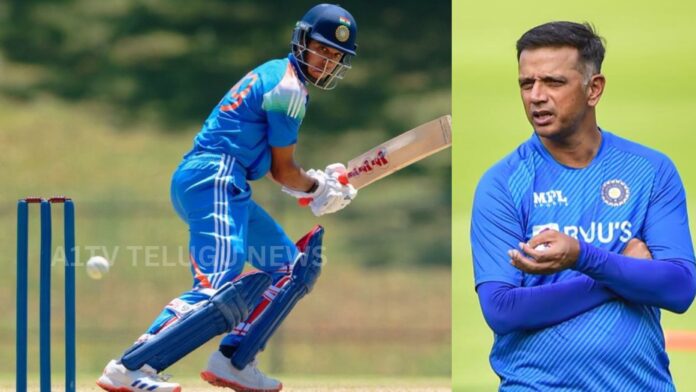 anvay dravid scores 87 against sri lanka under 19 in youth odi