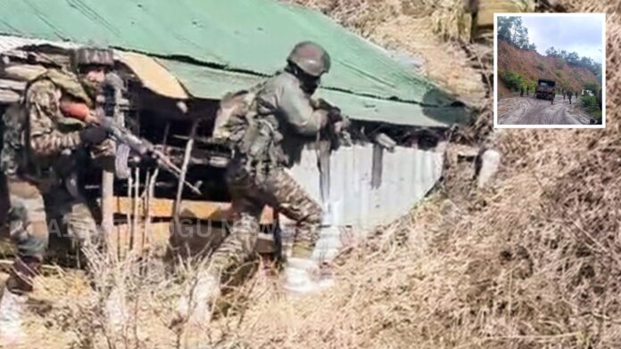 assam rifles convoy attacked by militants in manipur ukhrul district