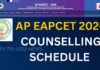 ap eapcet 2026 counselling schedule latest update and required documents
