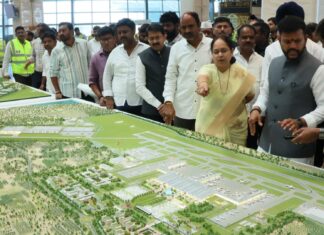 bhogapuram international airport nearing inauguration in andhra pradesh