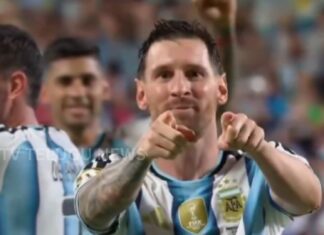 FIFA World Cup | మెస్సీ మ్యాజిక్.. ఈజిప్ట్పై అర్జెంటీనా అద్భుత విజయం lionel messi celebrates after argentina comeback win against egypt in fifa world cup