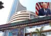 indian stock market crash with sensex and nifty falling due to global tensions