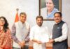 revanth reddy meets godrej agrovet officials over khammam oil palm project