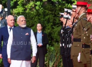 భారత్, న్యూజిలాండ్ మధ్య క్రీడా బంధం వందేళ్ల చరిత్ర ఉంది: మోడీ కీలక వ్యాఖ్యలు prime minister narendra modi at sporting showcase event in auckland with christopher luxon