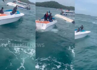 Vietnam Boat Accident | వియత్నాంలో ఘోర విషాదం.. బోటు బోల్తా, చిక్కుకున్న ఏపీ పర్యాటకులు ha long bay vietnam boat accident involving tourists