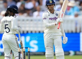 india women close to historic test victory against england women at lord's