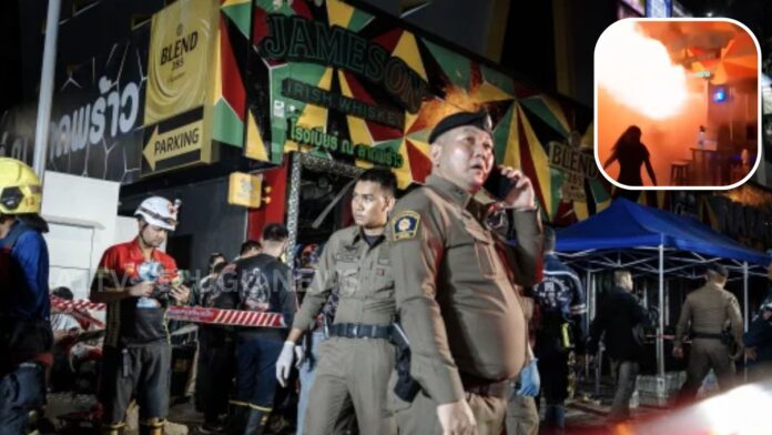bangkok pub fire kills 27 people and injures dozens in thailand