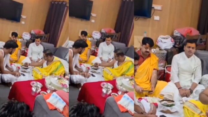 northern railway clarifies viral video of religious rituals inside train saloon car