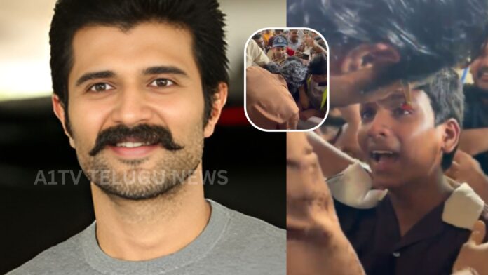 young cricketer gets emotional while meeting vijay deverakonda at tg20 final