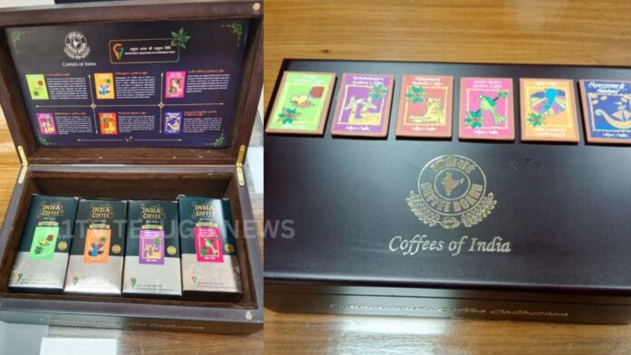 araku coffee included in coffee of india gift box presented by narendra modi