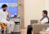 devendra fadnavis visits pawan kalyan after shoulder surgery in mumbai hospital
