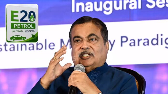 e20 fuel explained and nitin gadkari on ethanol blended petrol in india