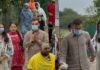 Virat Kohli and Anushka Sharma visiting Vrindavan ashram