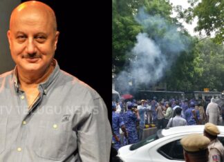 Anupam Kher speaking about the NEET student protests