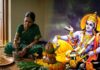 Devotees offering prayers to Lord Vishnu on Tholi Ekadashi