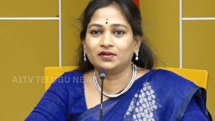 Andhra Pradesh Home Minister Vangalapudi Anitha social media account hacking alert