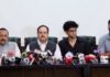 CJP representatives meeting Union Ministers JP Nadda and Jitendra Singh over NEET protest