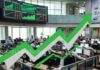 Sensex and Nifty display strong gains during stock market trading