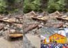 Pilgrims waiting during the temporary suspension of Chardham Yatra in Uttarakhand