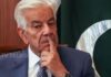 Pakistan Defence Minister Khawaja Asif