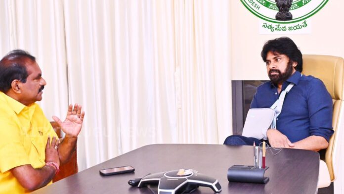 Pawan Kalyan Reviews Super El Nino Impact and Irrigation Situation in Andhra Pradesh