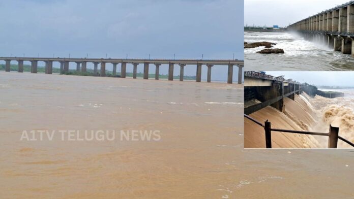 Heavy Flood Inflows into Telangana Reservoirs as Godavari and Krishna Rivers Swell