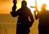 Gujarat ATS officials during a counter terrorism operation