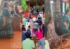 Anna Lezhneva walking through Alipiri steps on her way to Tirumala