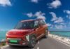 Kia Syros EV ఎంట్రీ.. ఫీచర్లు చూస్తే అదిరిపోవాల్సిందే! Kia Syros EV electric SUV with modern design and premium features