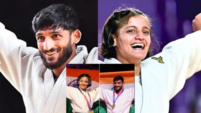 India Creates History with Double Gold in Commonwealth Judo
