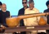 CM Chandrababu Naidu presented a Bobbili Veena to the Prime Minister