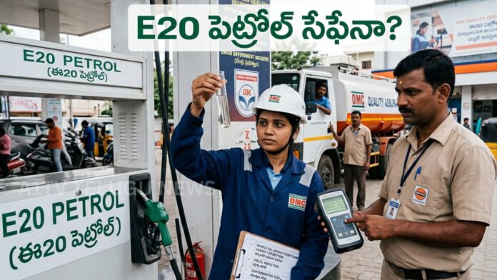E20 Petrol Quality Check: Government Clarifies Fuel Standards and Safety Measures