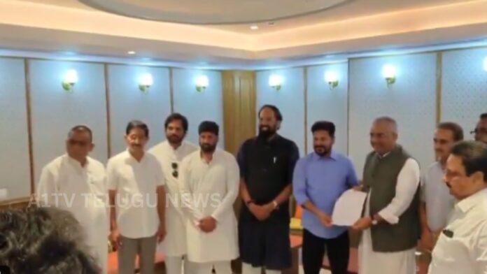 Telangana CM Revanth Reddy holds key meetings with Union Ministers in New Delhi
