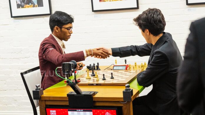 Indian chess Grandmaster Praggnanandhaa